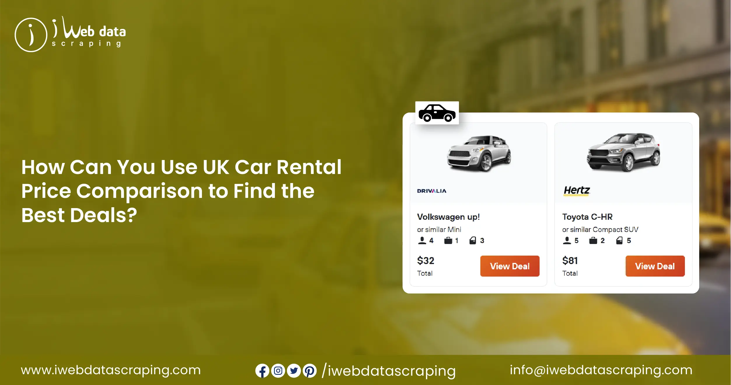 UK Car Rental Price Comparison to Find the Best Deals